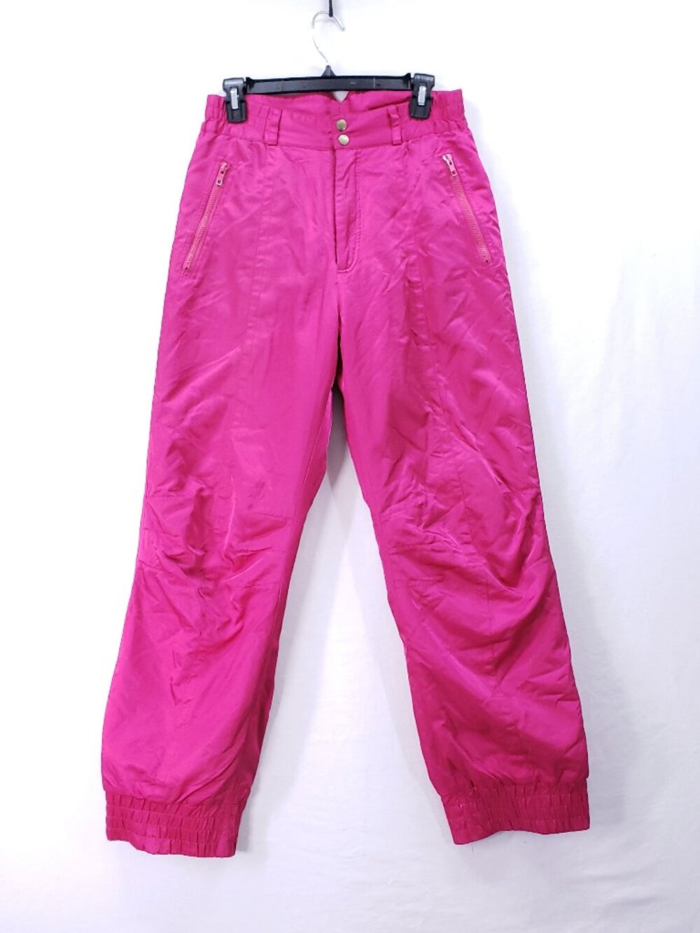 Vintage Ossi Skiwear Pants Ladies Size 10 Hot Pink Winter Snow High Waisted